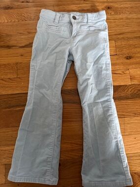 Gymboree Light Blue Girls Velour Pants 5T